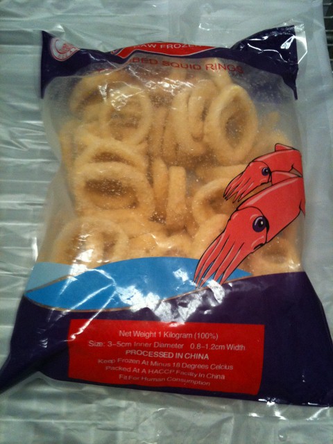 Frozen Crumbed Calamari Ring